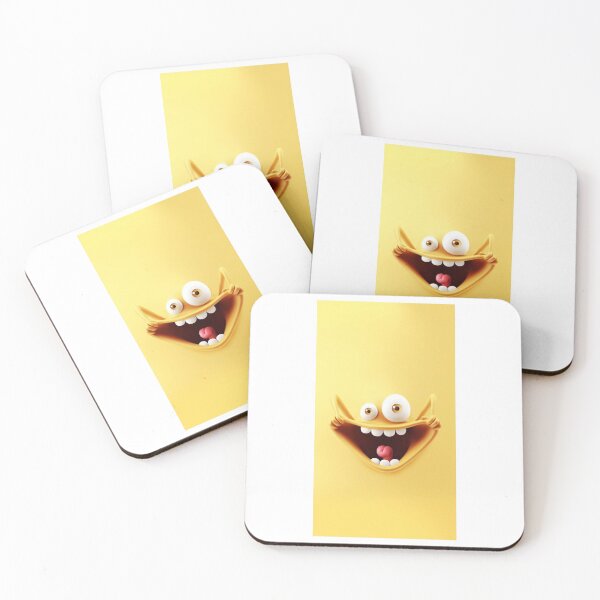 Item preview, Funny Yellow 3D Cute Emoji Face designed and sold by Sipsta.