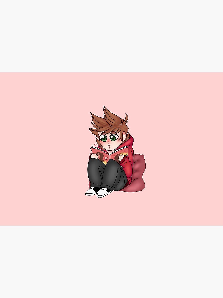 Download Tord From Eddsworld Wearing Red Hoody Wallpaper