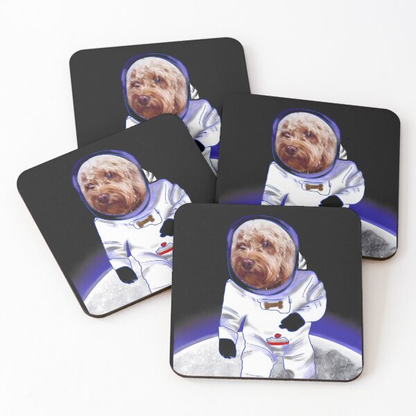 Item preview, Doggy in Space - cute Cavoodle, Cavapoo, Cavalier King Charles Spaniel dog designed and sold by Artonmytee.
