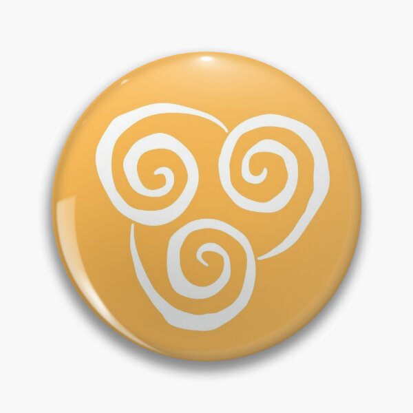 Airbending Symbol Pin