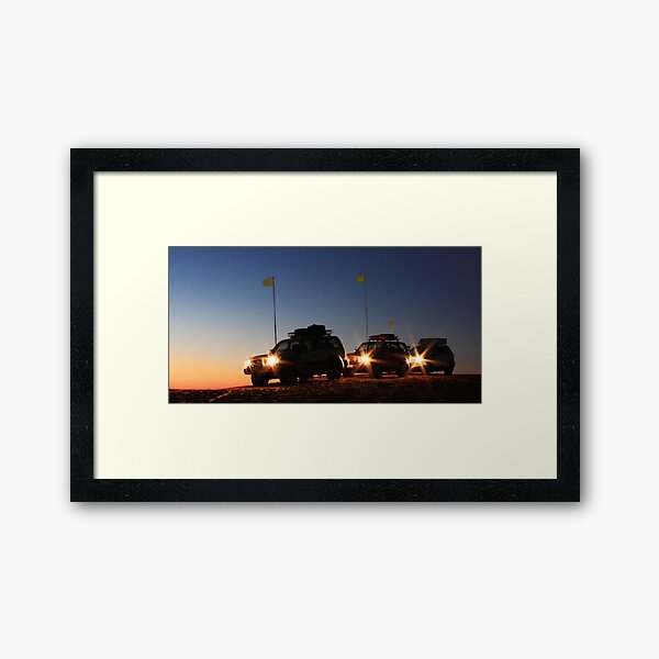 Travelling Trio Framed Art Print