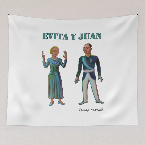 Item preview, Evita y Juan  3d  designed and sold by Diego Manuel Rodriguez.