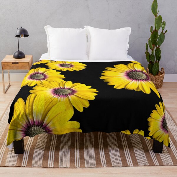 Item preview, Copy of Feel amazing with Bright colorful Yellow and purple Daisy flower designed and sold by egrubbs.