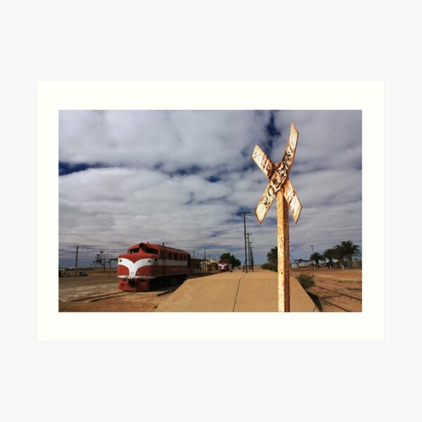 Marree Railway Station Art Print