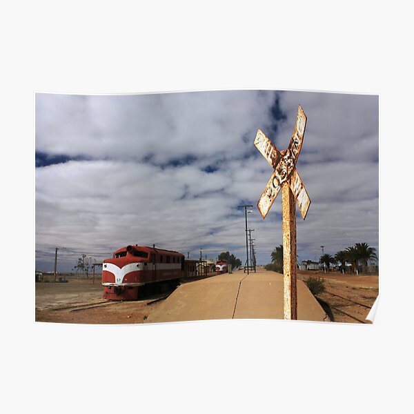 Marree Railway Station Poster