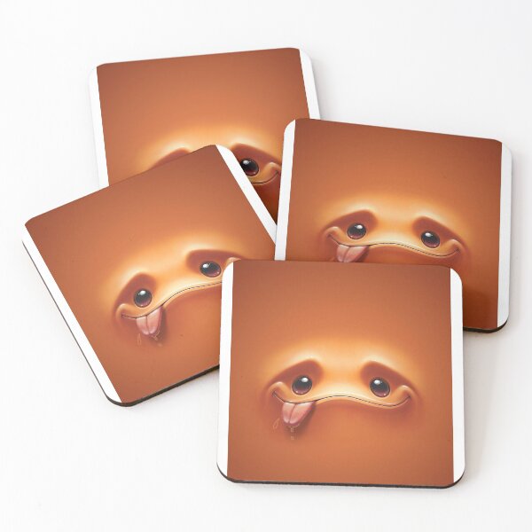 Item preview, Orange Drool Cute Emoji Face designed and sold by Sipsta.