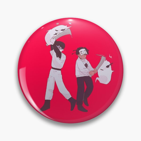Item preview, OFF Batter and Zacharie whacking some ghosts designed and sold by ohnocubed.