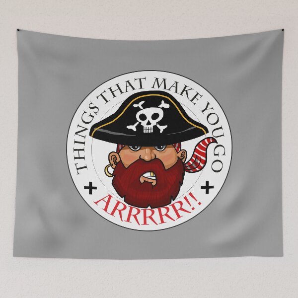 Item preview, Angry Pirate designed and sold by TanjaKosta.