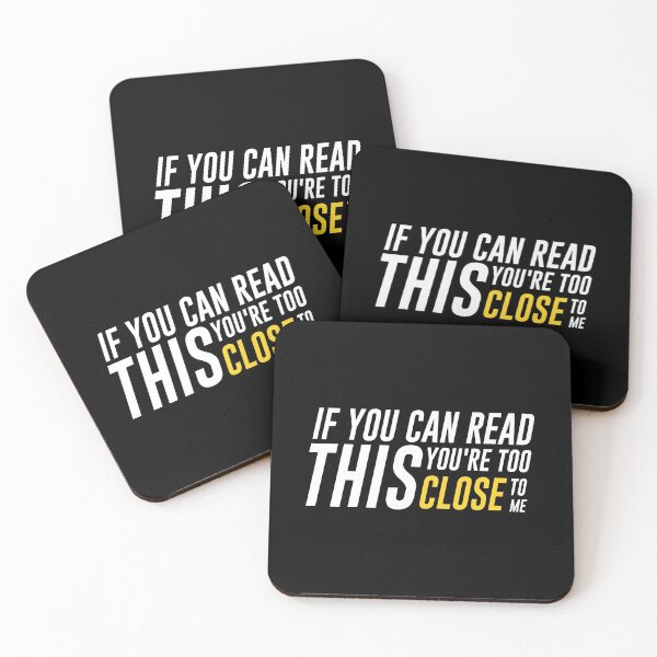 Item preview, if you can read this you're too close to me - stay 6 feet away designed and sold by TheDayArts.