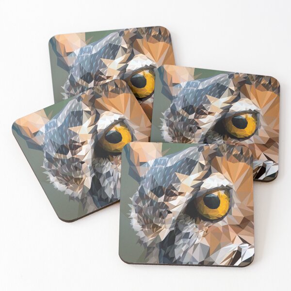 Item preview, Owl at LowPoly designed and sold by Pluma-de-Papel.