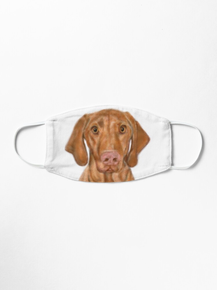 Alternate view of Young Handsome Vizsla Puppy Digital Art Mask