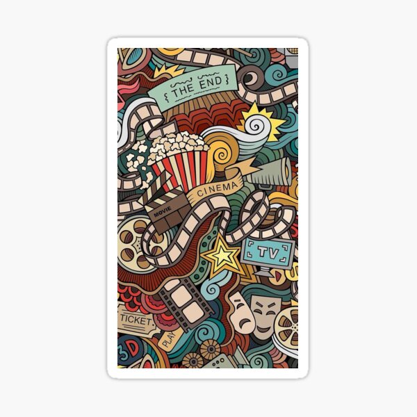 Movies Sticker