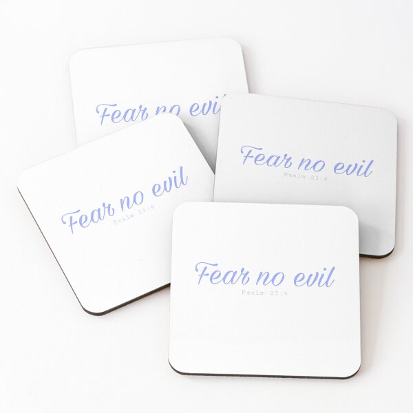 Item preview, Fear no evil PSALM 23:4 designed and sold by Tcktraveler.