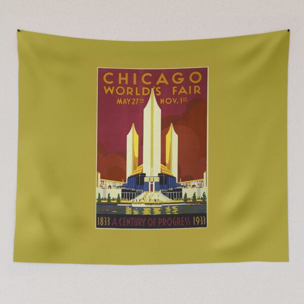 Item preview, Vintage Chicago World's Fair 1933 designed and sold by madeinatlantis.
