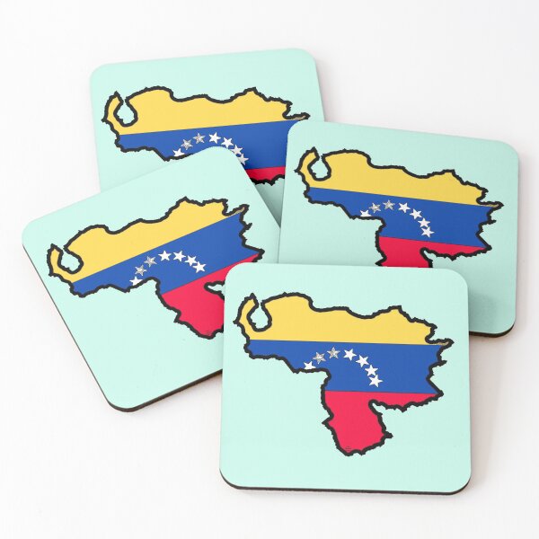 Item preview, Venezuela Map with Venezuelan Flag designed and sold by Havocgirl.