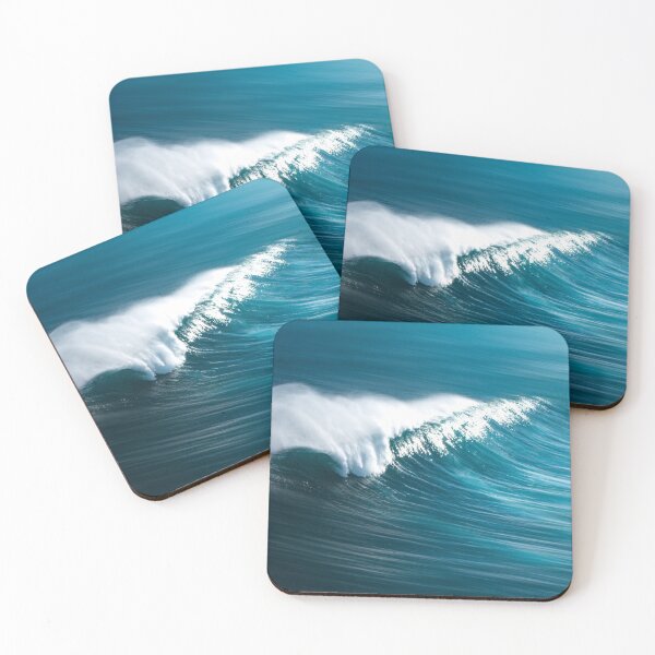 Item preview, Blue sea waves nature designed and sold by abrilbaiz.