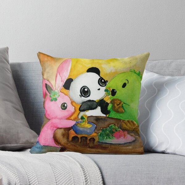 Item preview, Dino & Panda Watercolour Painting: Cheese Fondue designed and sold by Dino & Panda Studios.
