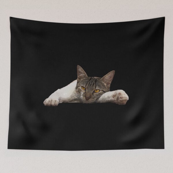 Item preview, cat portrait designed and sold by ricobarinas.