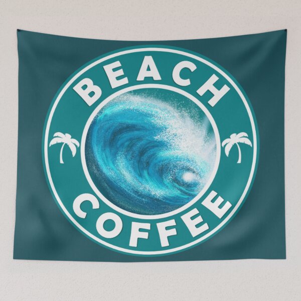 Item preview, Beach Coffee designed and sold by mlc-artthings.