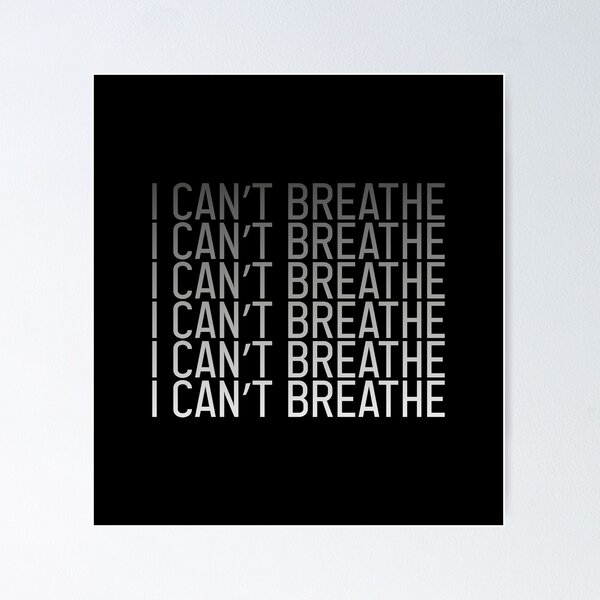 Item preview, ICAN'T BREATHE GEORGE FLOYD designed and sold by hamza1451.