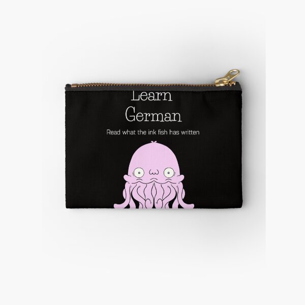 Item preview, Learn German Funny Squid Ink Fish Tintenfisch  designed and sold by Time4German.