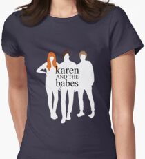 Karen and the Babes Women's Fitted T-Shirt