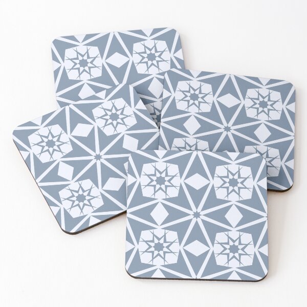 Item preview, grey flowers designed and sold by ImagineKaye.