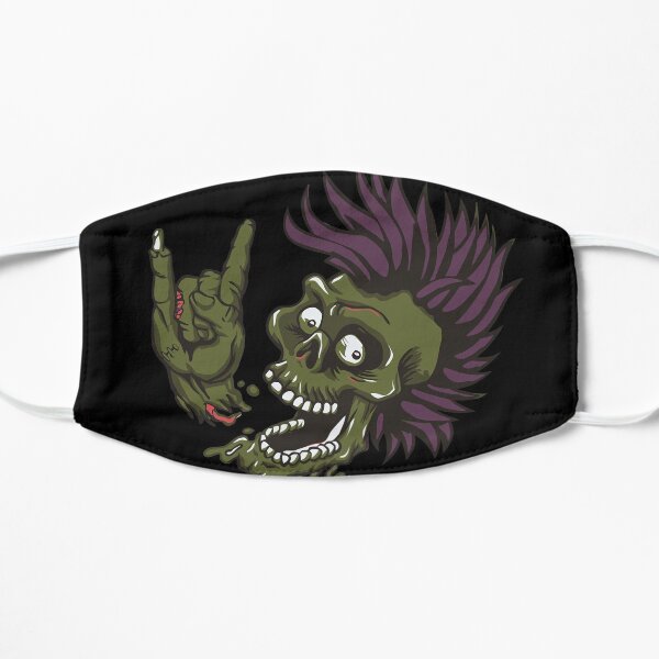 Zombie Metal Head Small Mask