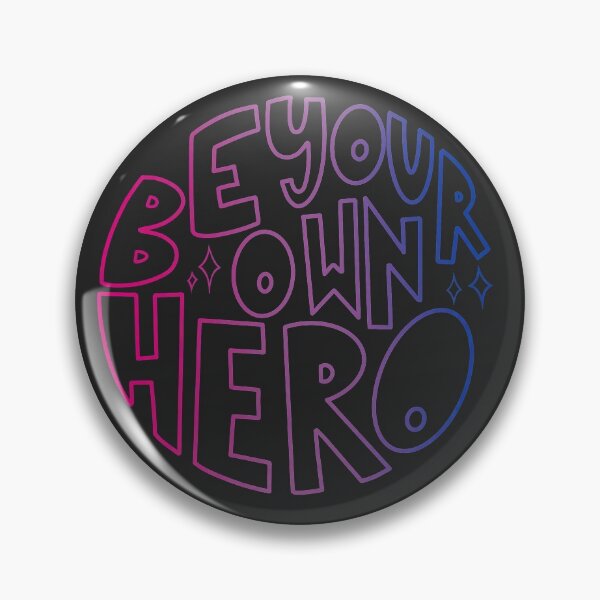 Item preview, supercorp - be your own hero - bisexual version designed and sold by Sandra Andersson.