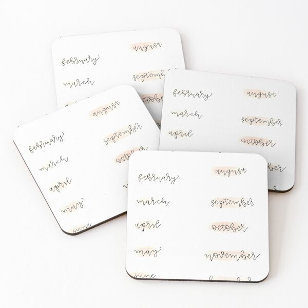 Item preview, Orange Month Labels designed and sold by 17sashak.