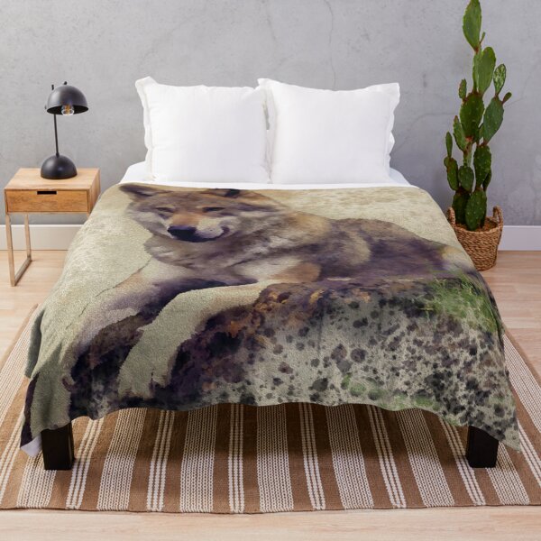 Item preview, Wolf Painting designed and sold by eddyscanyon.