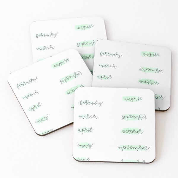 Item preview, Green Month Labels designed and sold by 17sashak.
