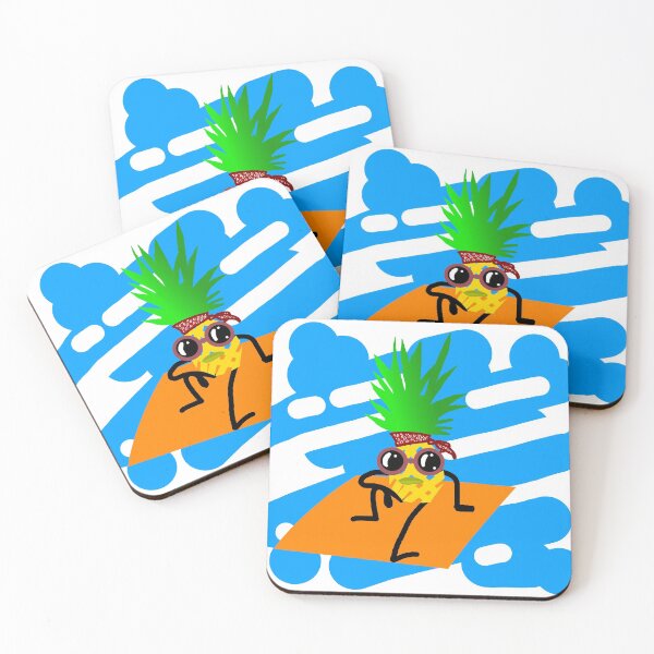 Item preview, beach pineapple  designed and sold by AnnaBaldon.