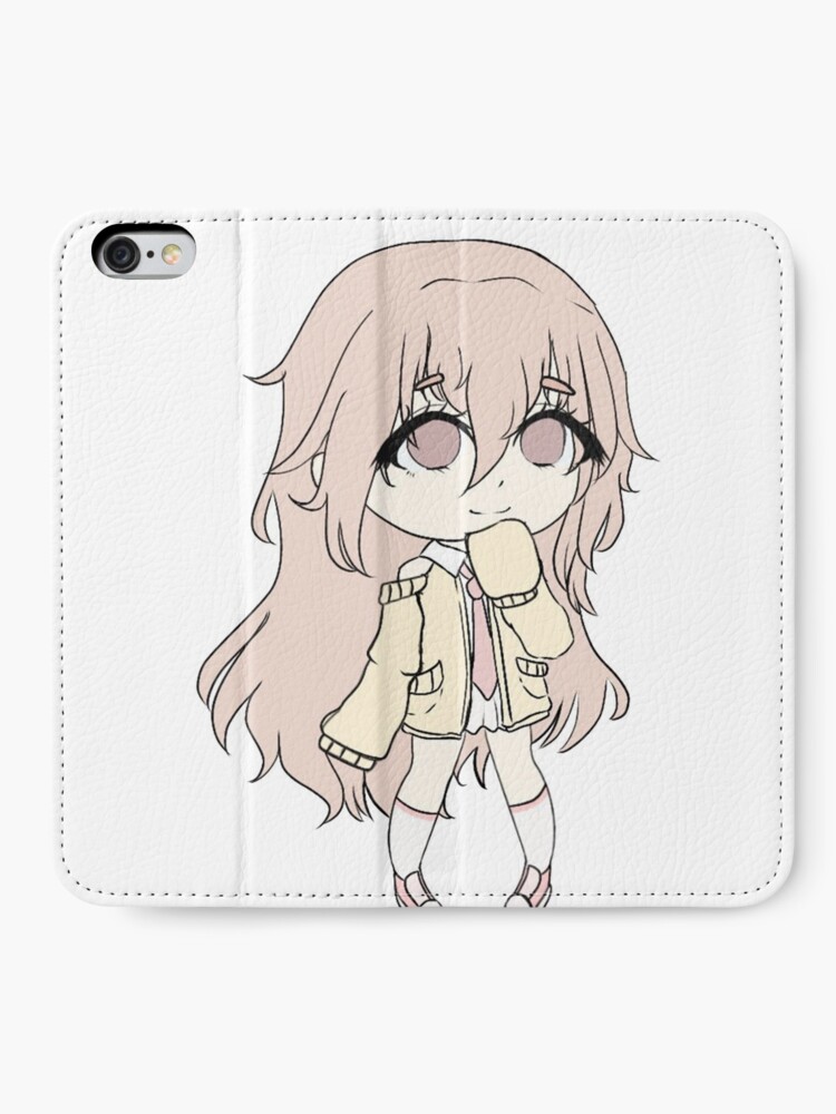 Cute Anime Girl - Gacha Edit | iPhone Wallet