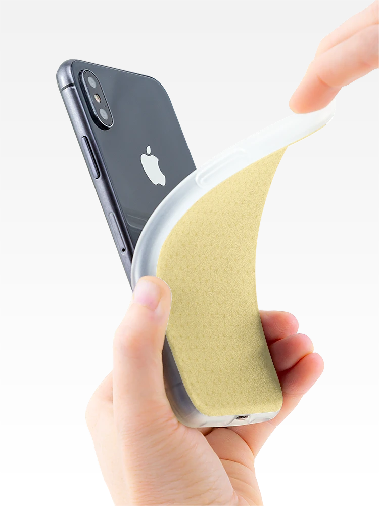 Thumbnail 4 of 5, iPhone Case, Golden Yellow Pattern designed and sold by pixiekitcat.