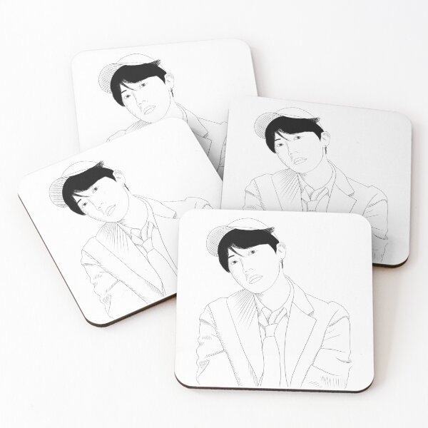 Item preview, BTS J-Hope Black Outline designed and sold by isacaste.