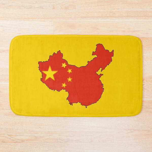 Item preview, China Map with Chinese Flag designed and sold by Havocgirl.