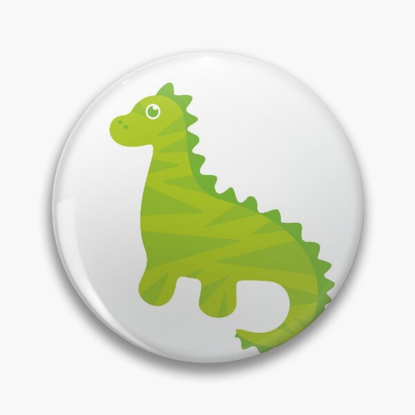 Item preview, Green Cute Dinosaur on white background designed and sold by XOOXOO.