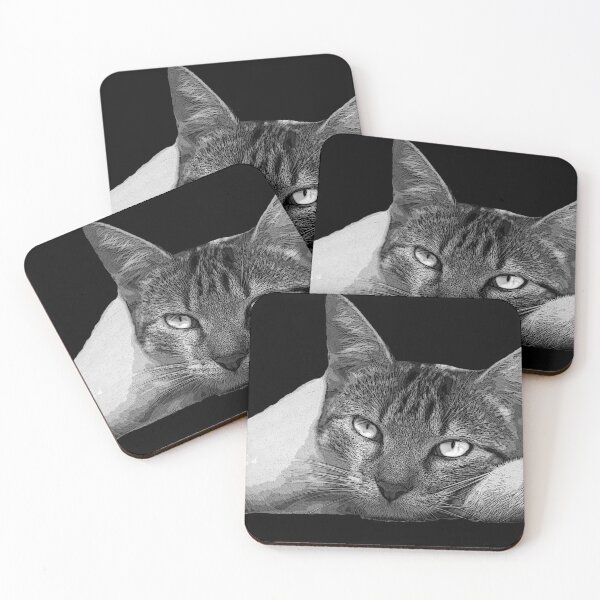 Item preview,  cat portrait designed and sold by ricobarinas.