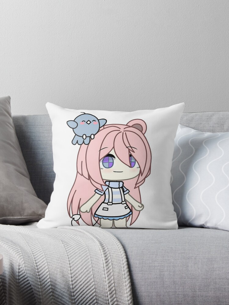 Gacha Life - Cute Gacha Girl - Throw Pillow for Sale by bloamineads