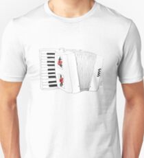 Accordion & Roses Unisex T-Shirt
