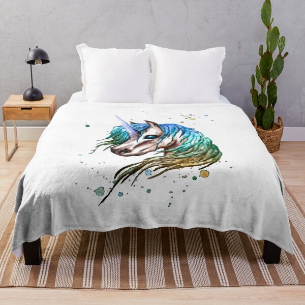 Item preview, Dark Unicorn blue designed and sold by Madoona.