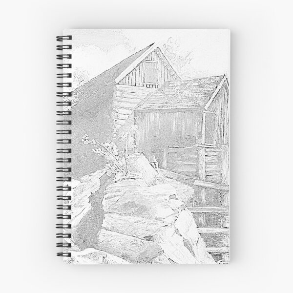 Item preview, Mill Gray - Pencil Black and White designed and sold by deleas.