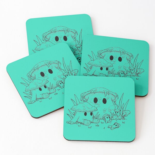 Item preview, Shroom Doods - Line Art designed and sold by DoodandFriends.