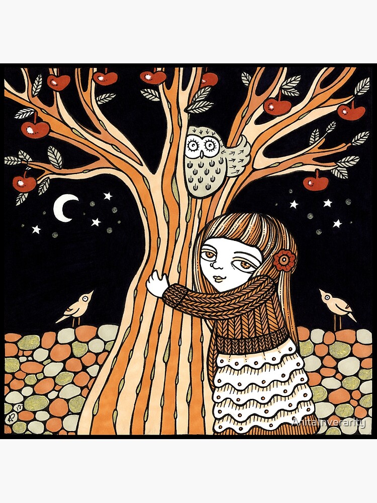 "Orlas Ormiston Orchard" Poster for Sale by AnitaInverarity Redbubble