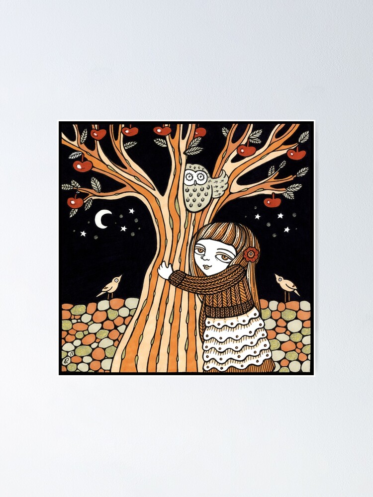 "Orlas Ormiston Orchard" Poster for Sale by AnitaInverarity Redbubble