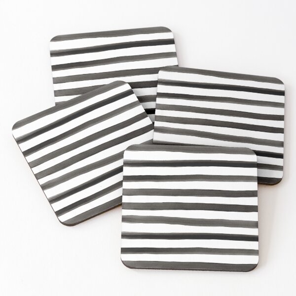 Item preview, Black Stripes designed and sold by rasters-vectors.