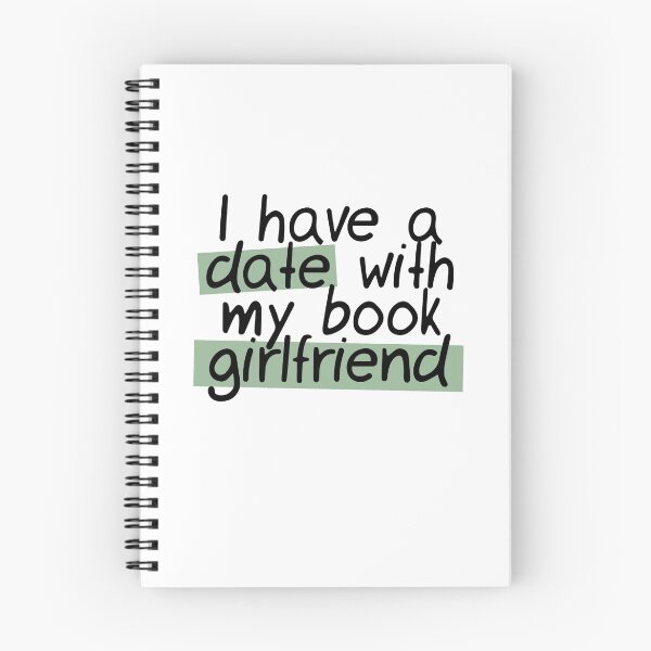 Item preview, BOOK GIRLFRIEND DATE designed and sold by aimeereads.
