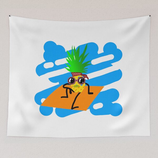 Item preview, beach pineapple  designed and sold by AnnaBaldon.