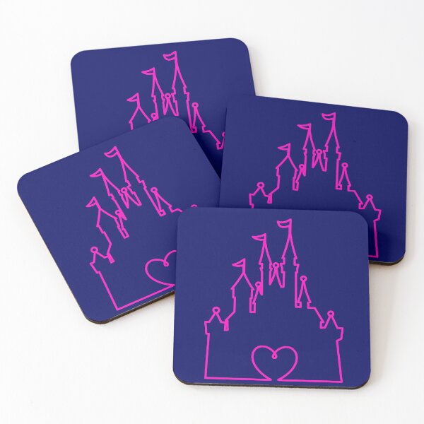 Item preview, Castle Heart design in Pink  designed and sold by Apollo Creative .